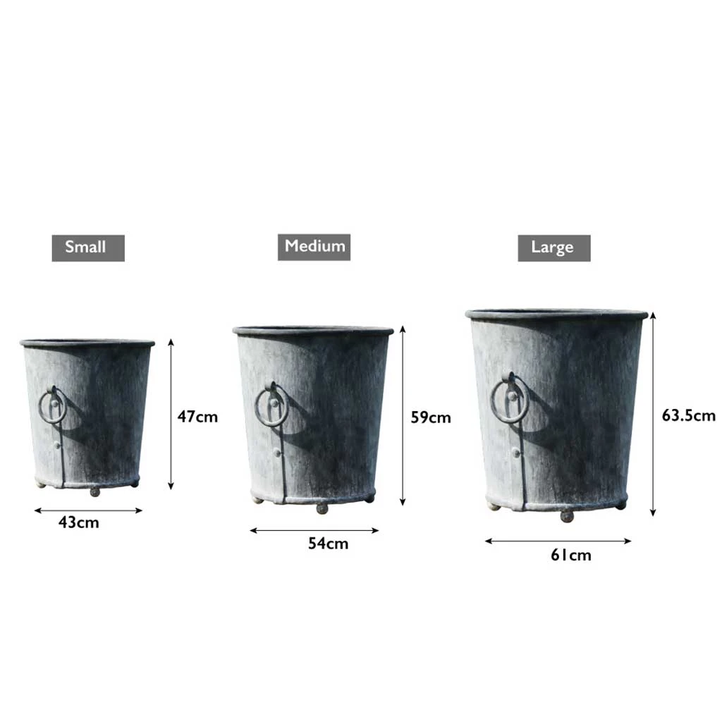 Agriframes Classic Zinc Planter 9 Agriframes Classic Zinc Planter