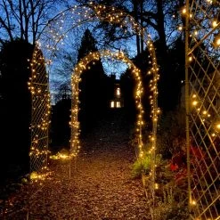 Agriframes Lyra Solar Garland Lights - 200 White LEDs 8 Agriframes Lyra Solar Garland Lights - 200 White LEDs