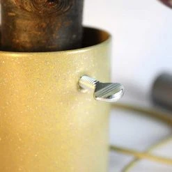 Agriframes Contemporary Christmas Tree Stand 5" - Gold STYLES & COLLECTIONS