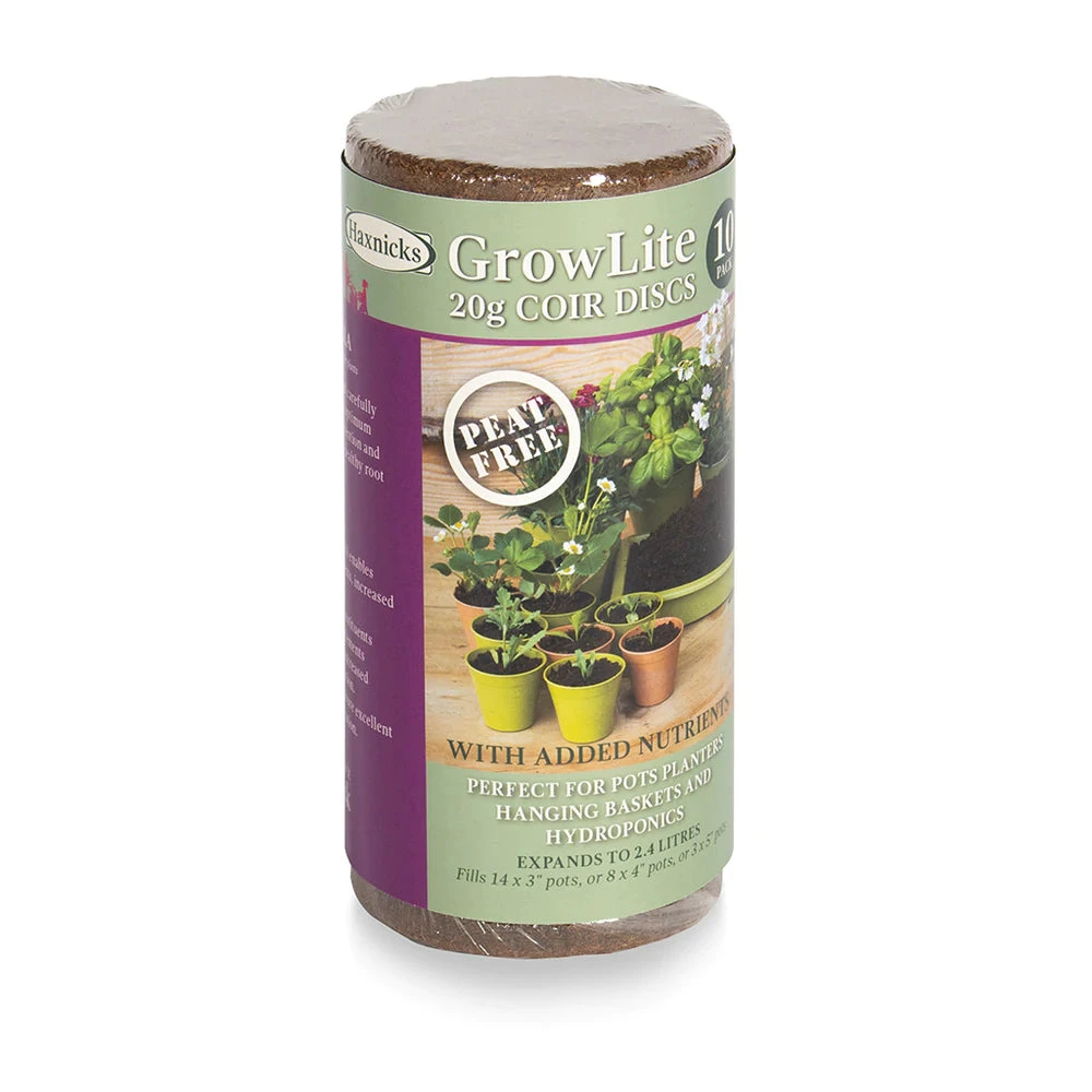 Agriframes Peat-Free Growlite, 20g Discs - Pack Of 10 STYLES & COLLECTIONS 4 Agriframes Peat-Free Growlite, 20g Discs - Pack Of 10 STYLES & COLLECTIONS