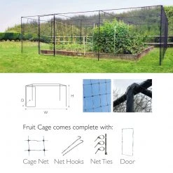 Agriframes Superior Fruit Cage - Traditional Matt Black 15 Agriframes Superior Fruit Cage - Traditional Matt Black