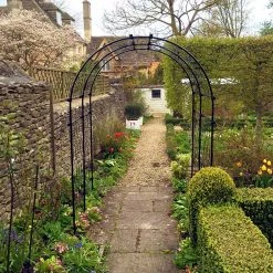 Agriframes Round Pergola With Lattice 17 Agriframes Round Pergola With Lattice