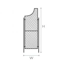 Agriframes Elegance Screens - Square Curved