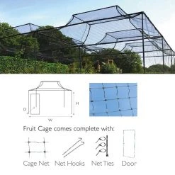Agriframes Monet Roof Fruit Cage 10 Agriframes Monet Roof Fruit Cage