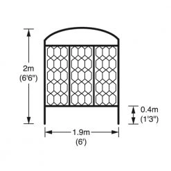 Agriframes Fencing Screen - Monet SCREENS