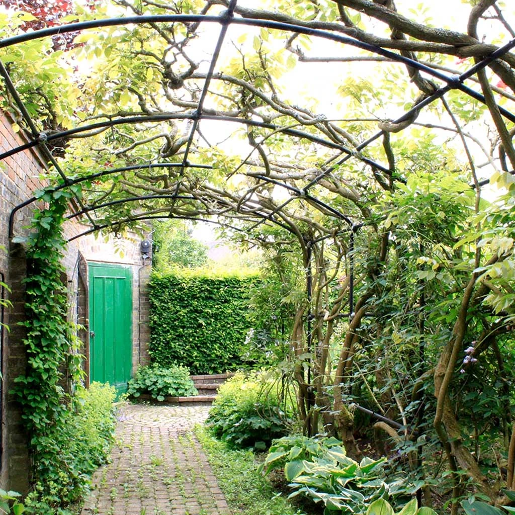 Agriframes ARCHED PERGOLAS Monet Wall Pergola 4 Agriframes ARCHED PERGOLAS Monet Wall Pergola